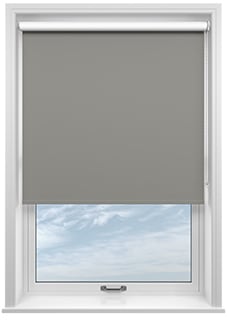 Verona (Blackout), Nimbus Grey - Twist&Fit Roller Blind